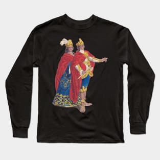 Man and woman in Inca garb Long Sleeve T-Shirt